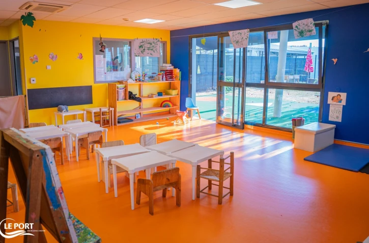 Le Port : inauguration de la crèche intergénérationnelle Ti Colibri