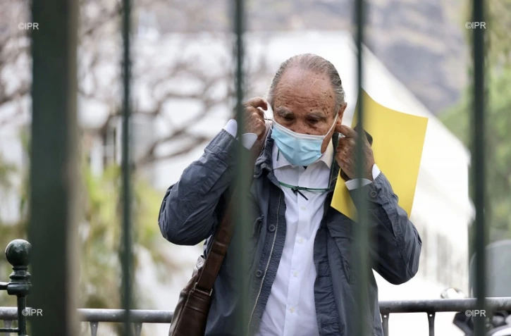 Robert chicaud à la préfecture le 4 septembre 2020