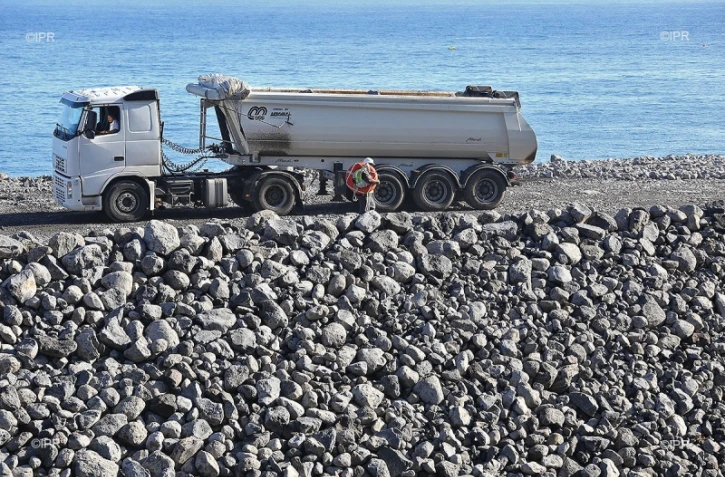 travaux route du littoral 