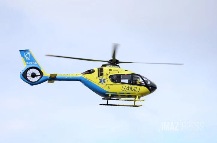 helicoptere du samu 