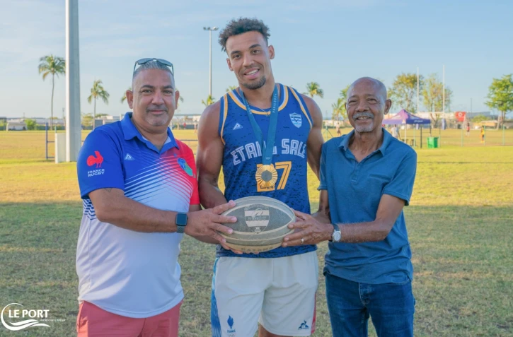 Le Port a accueilli le rugbyman Jordan Sepho