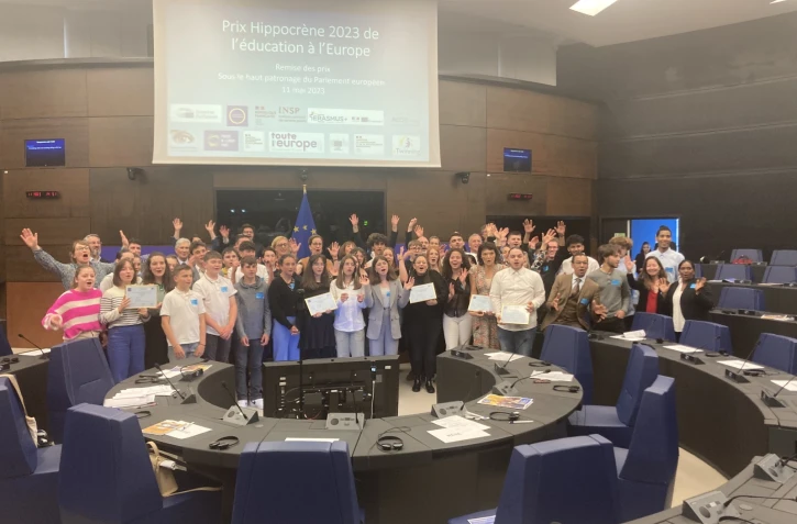 Prix Hippocrène au Parlement européen : l'école primaire Alcide Baret à La Réunion récompensée