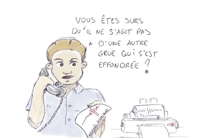 Didier Robert et le séisme