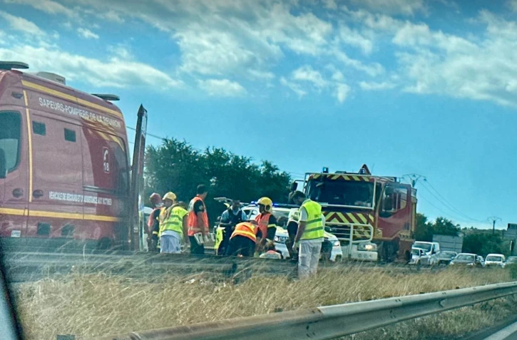 Quatre voies à Saint-Paul : accident au niveau de l'échangeur de Savannah, voie de gauche neutralisée