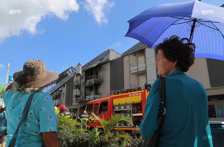 Incendie à Saint-Leu
