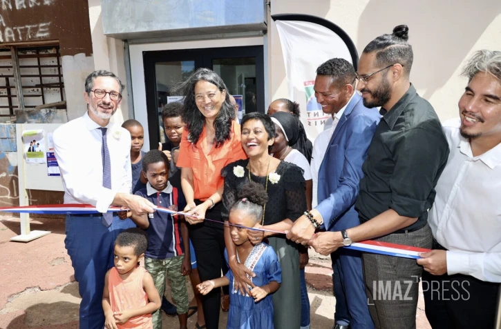 Redressement quartier de la Chaumière dans le cadre du plan de sauvegarde et inauguration de la maison de projets