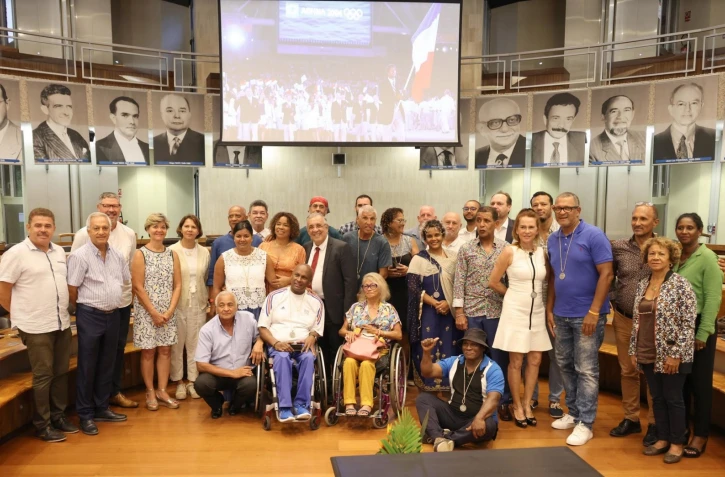 Département : une exposition sur les olympiens et paralympiens réunionnais