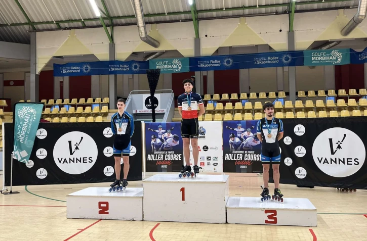Roller indoor : Jorys Maillot sacré champion de France junior 