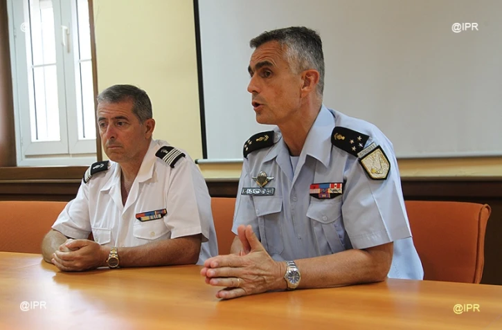 Colonel Luc Auffret et Général Bertrand Soubelet