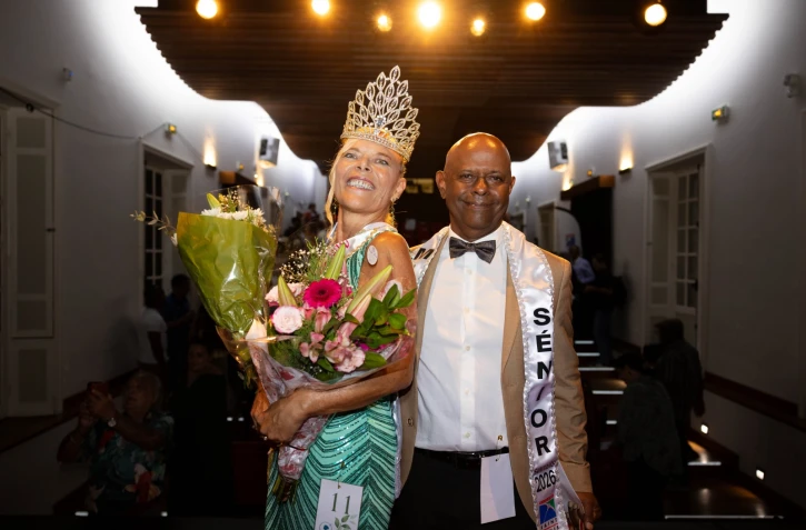 Saint-Denis : Mylène Soulier et Daniel Ichouza sacrés miss et mister seniors 2026