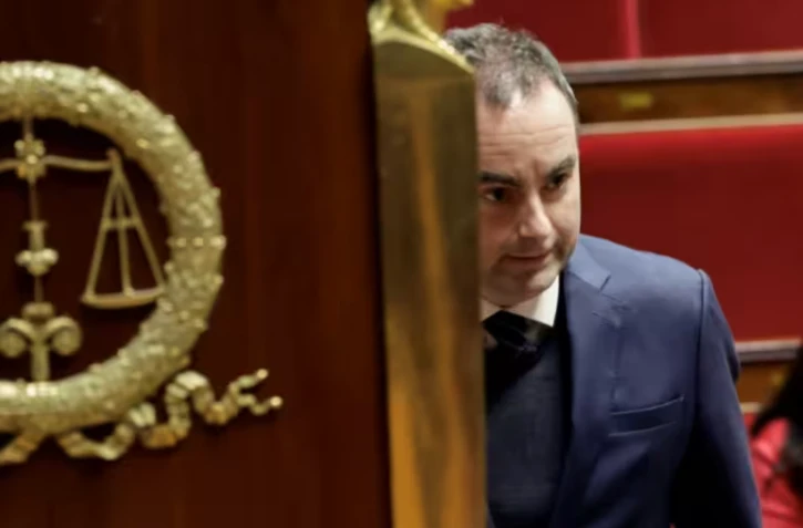Le Premier ministre Sébastien Lecornu à l'Assemblée nationale, à Paris, le 20 janvier 2026 ( AFP / STEPHANE DE SAKUTIN )