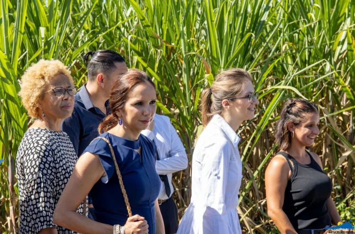 La Région et Aurore Bergé à la rencontre des agricultrices de l'île