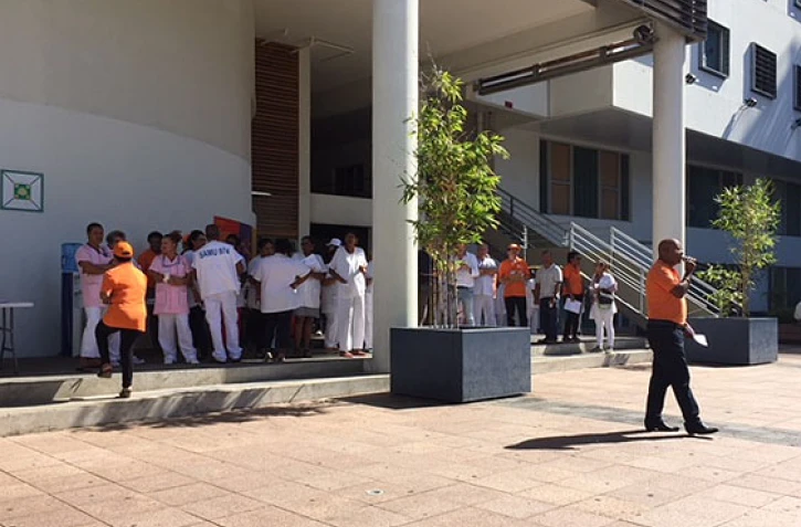 CHU débrayage du 5 juillet