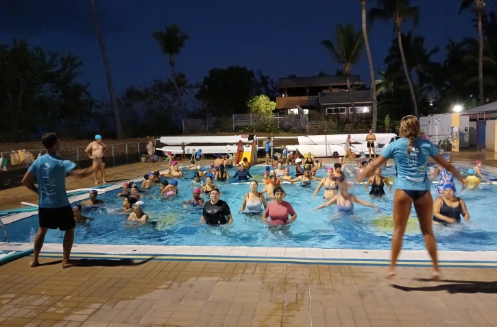Saint-Paul : 343 participants ont été à la piscine nocturne 