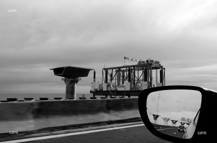 travaux route du littoral 