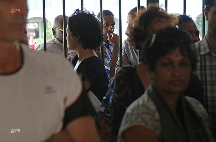 débrayage au collège bourbon