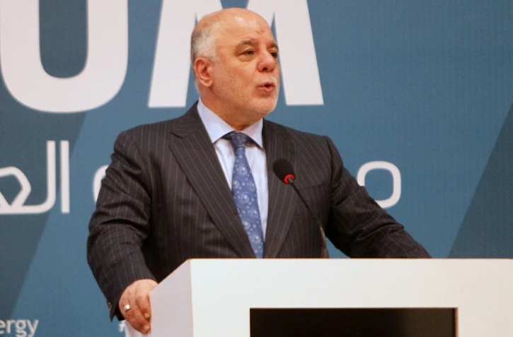 Le Premier ministre irakien Haider al-Abadi à Bagdad, le 2 avril 2017