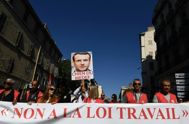Manifestation à Marseille le 21 septembre 2017
