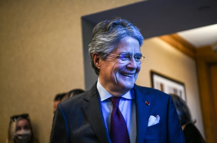 Le président équatorien Guillermo Lasso à Los Angeles le 7 juin 2022