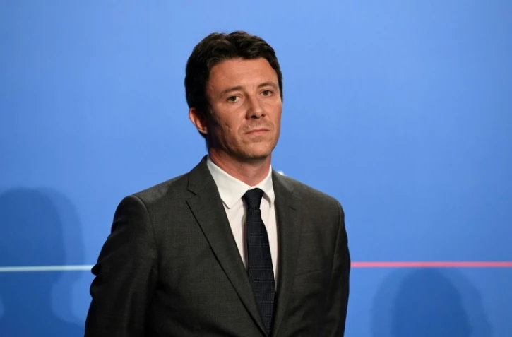 Le porte-parole du gouvernement Benjamin Griveaux lors d'un point presse à l'issue du conseil des ministres, le 18 juillet 2018