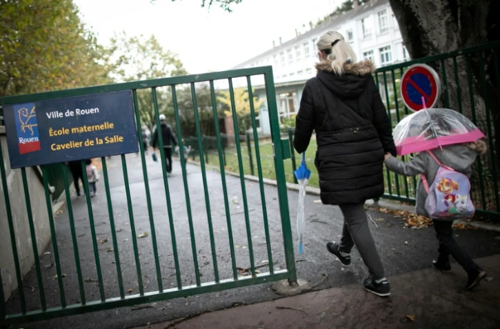 Rentrée le 30 septembre 2019 à l'école Cavelier de la Salle à Rouen, la plus proche de l'usine Lubrizol
