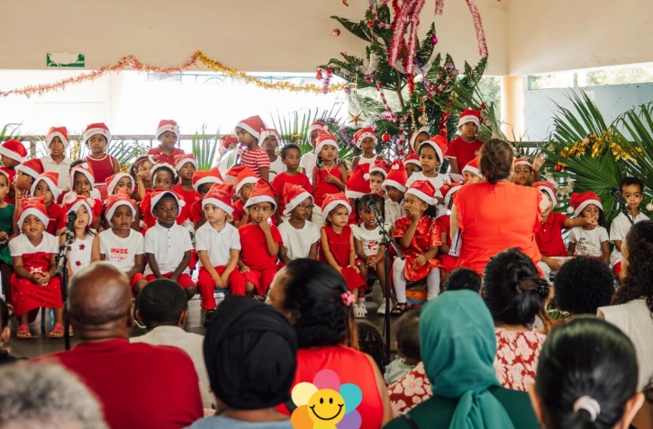 magie de noel à l'école Ylang Ylang 