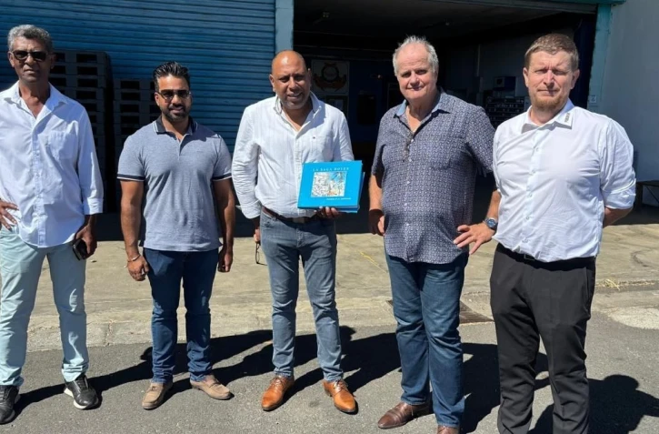 La CCI Réunion en visite à l'usine Philibon