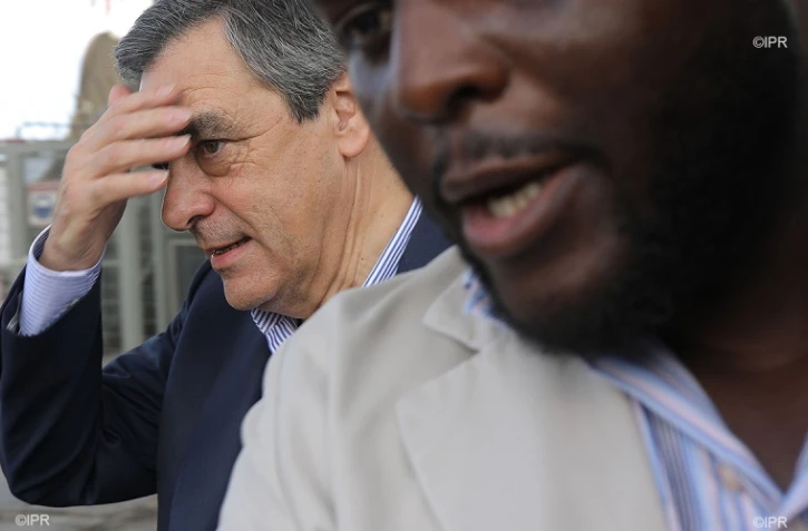 Francois Fillon à la réunion 