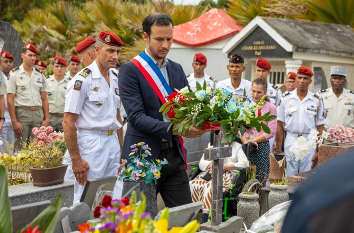 Le Tampon rend hommage à Antony Rivière et à ses frères d’armes