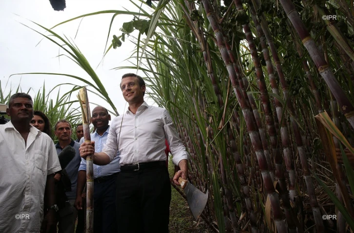Emmanuel Macron en visite à La Réunion