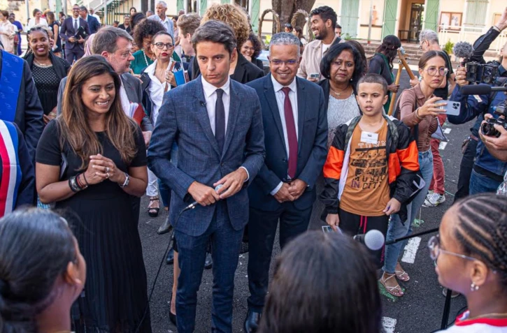2ème jour de visite de Gabriel Attal : le Département présente les initiatives des collèges