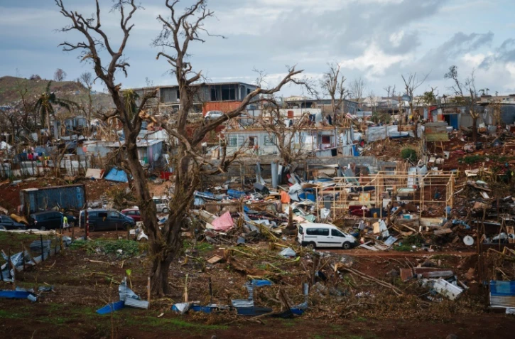 Le village de Trevani, à Mayotte, le 19 décembre 2024