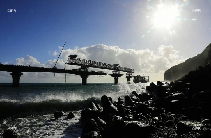 chantier route du littoral