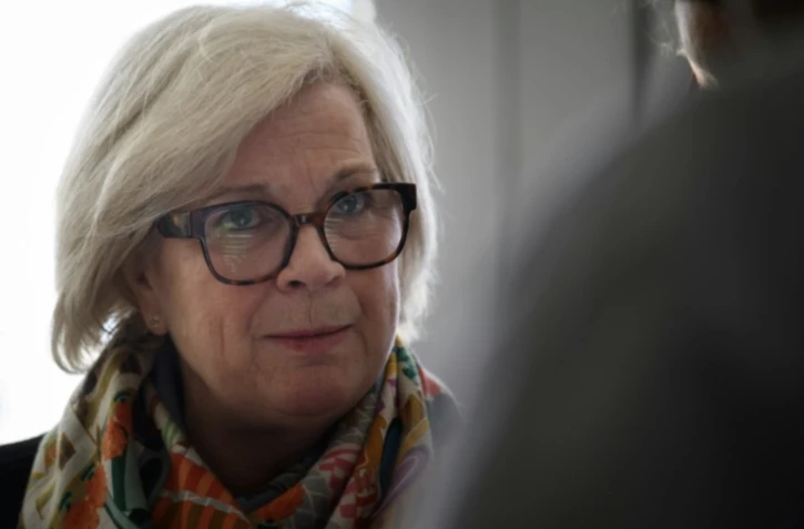 La ministre de la Santé, Catherine Vautrin, à Strasbourg, le 1er février 2025 ( AFP / ELSA RANCEL )
