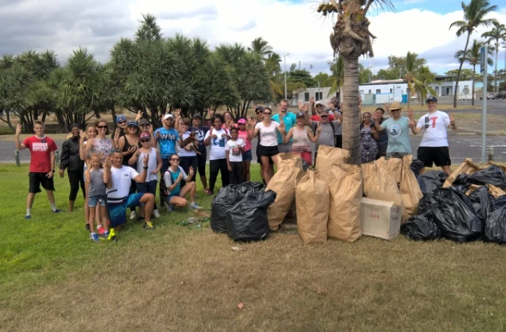 17 tonnes de déchets ramassées à La Réunion