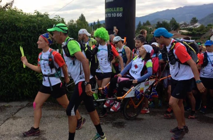 Les joëlettes à Grenoble pour l\'UT4M