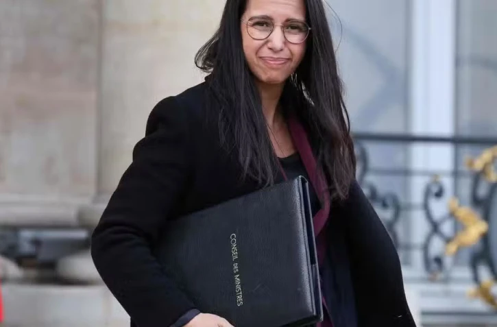 La vice-présidente de l'Assemblée nationale Naima Moutchou, à Paris le 17 juillet 2022