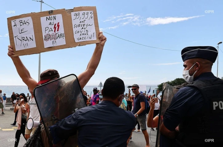 Manifestation anti vaccin