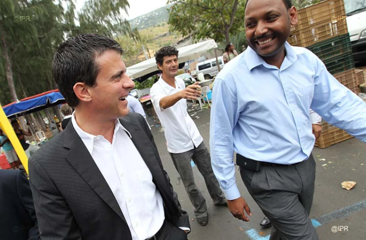 Manuel Valls  et Thierry Robert