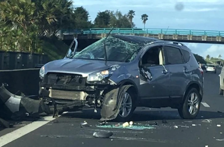 Accident Saint-Denis / Saint-André Verger
