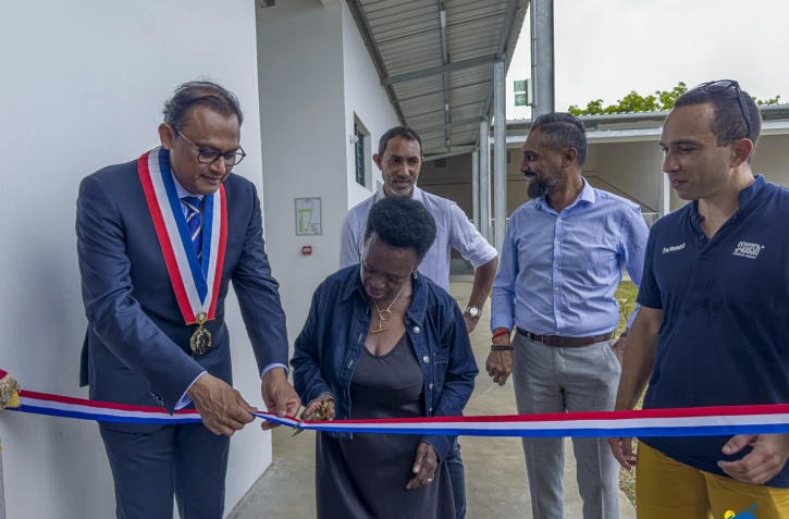 Région Réunion : inauguration de la nouvelle salle de squash à Bras-Panon