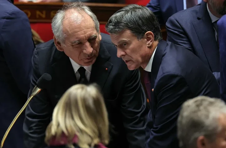 Valls et Bayrou 