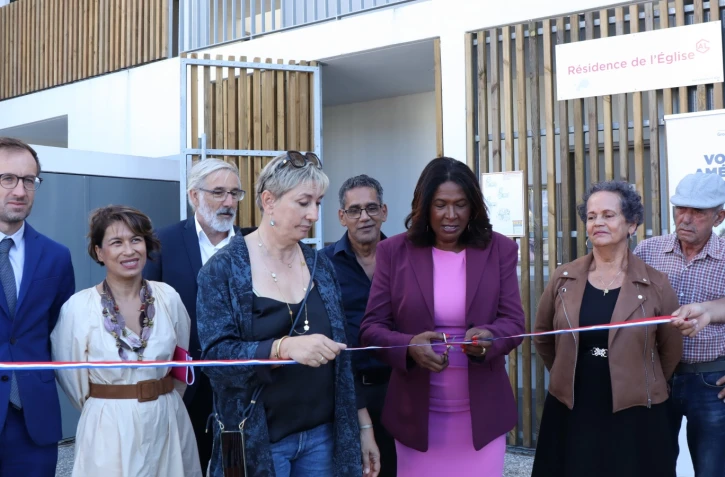 Sainte-marie : inauguration de la résidence de l'Église à la Rivière des pluies