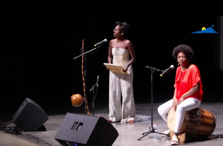 Kaloune et Christine Salem en concert à Stella Matutina