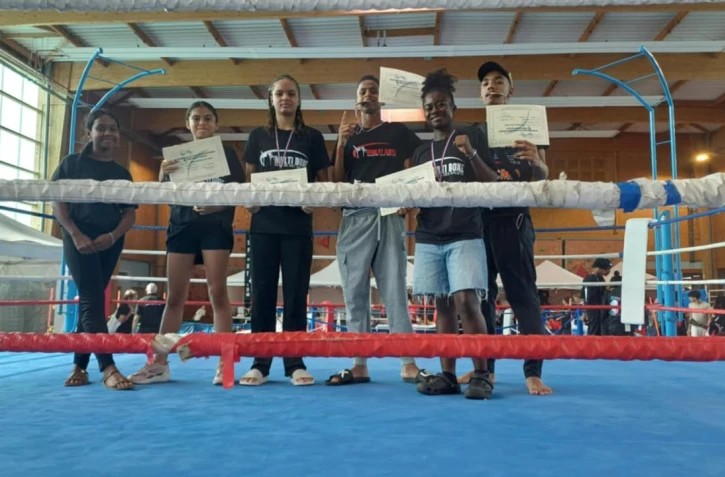 Le Port : trois champions de France en savate boxe française