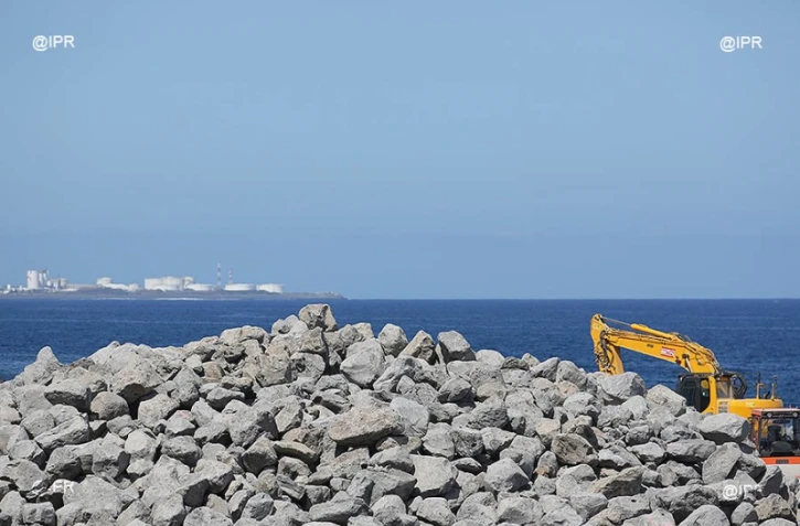 travaux route du littoral 