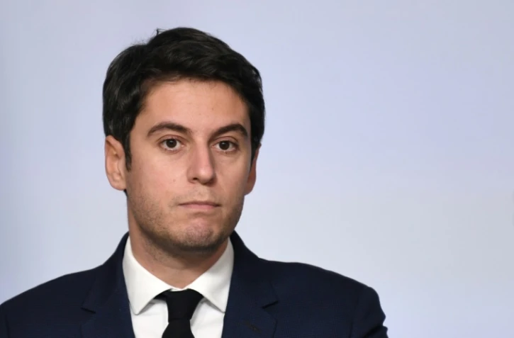 Le porte-parole du gouvernement, Gabriel Attal, le 12 janvier 2022 à Paris