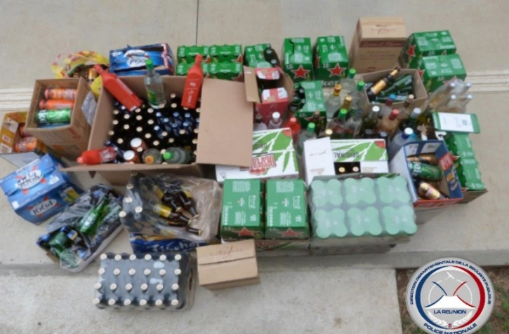 saisie d'alcool police