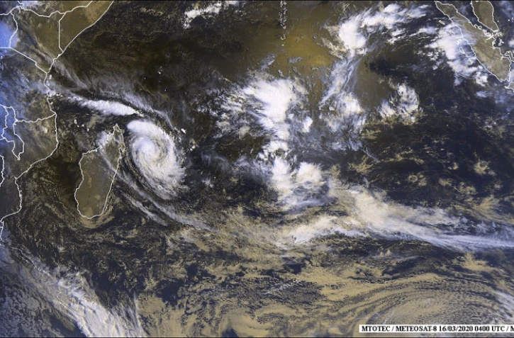 cyclone Herold lundi 16 mars