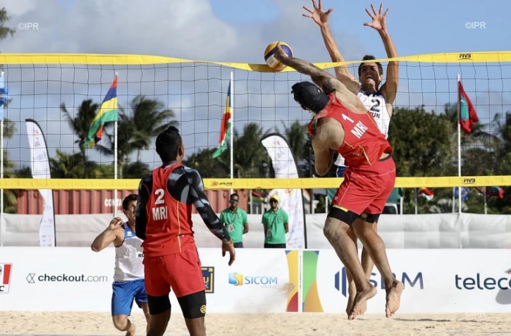 jeux des iles, beach volley